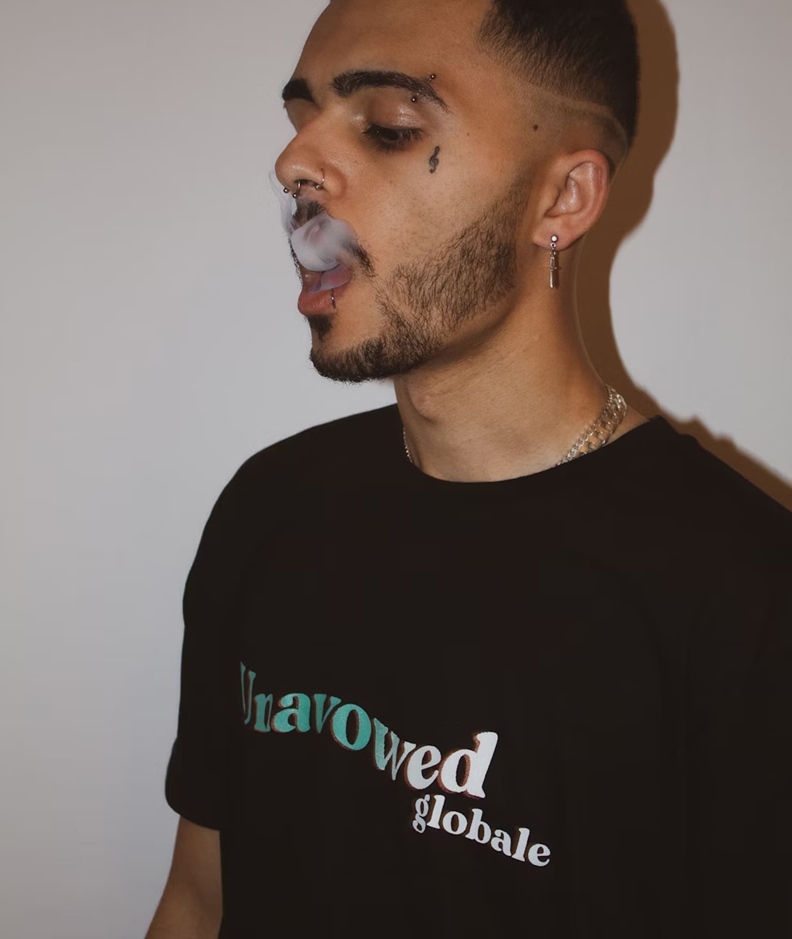 Person smoking