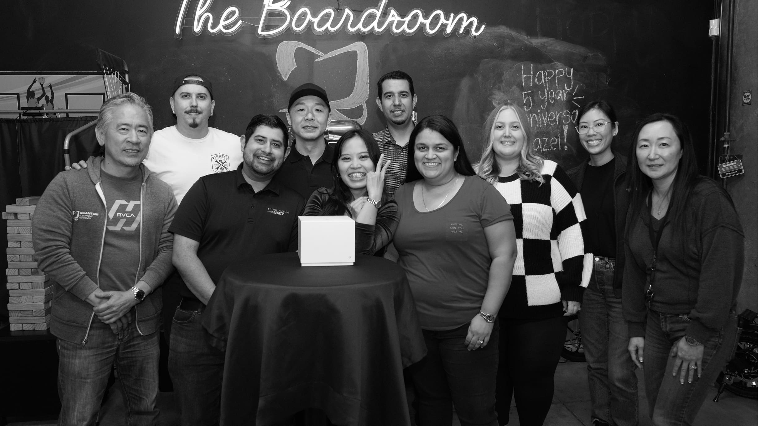Company team group photo