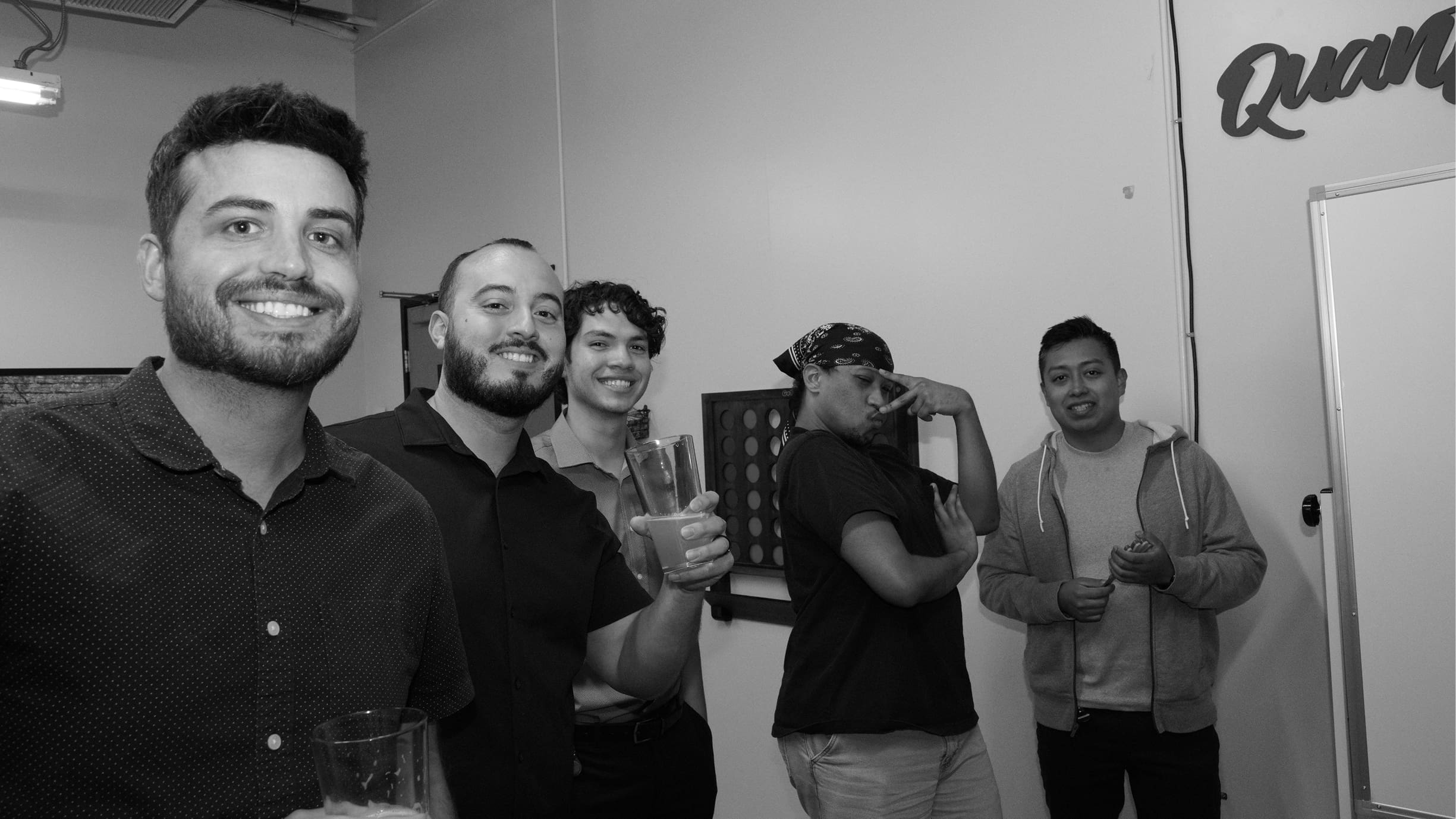Company team group photo