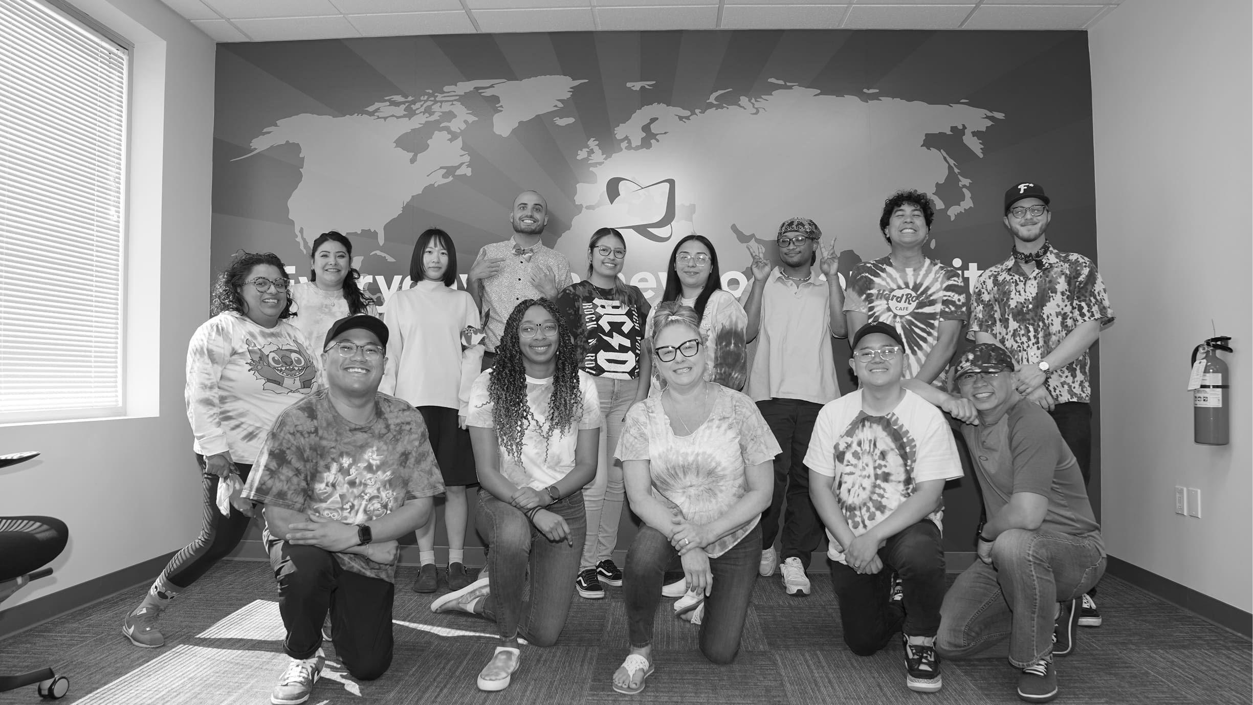 Company team group photo